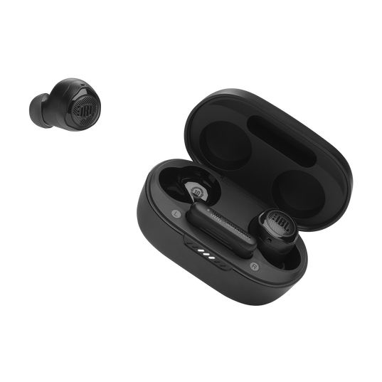 JBL Quantum TWS Air - Black - True wireless gaming earbuds - Detailshot 4